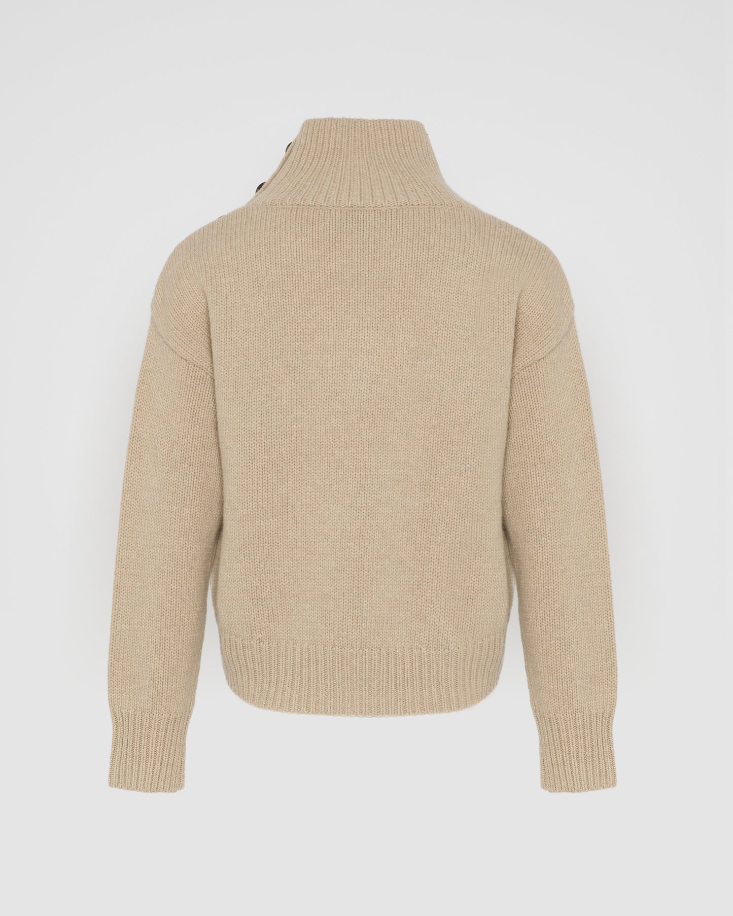 Pull oversize court en maille