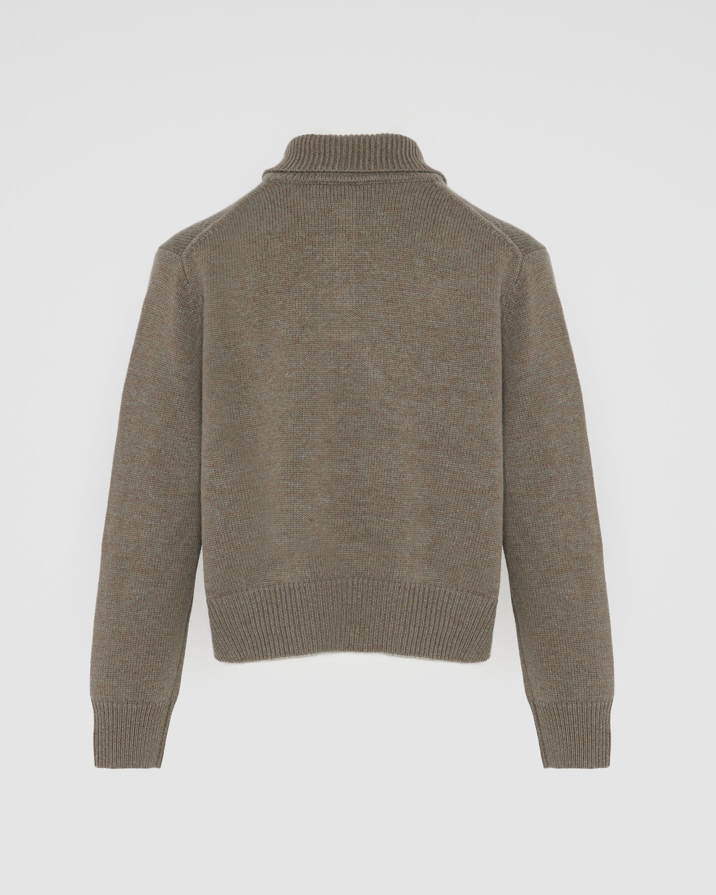 Pull col montant en maille