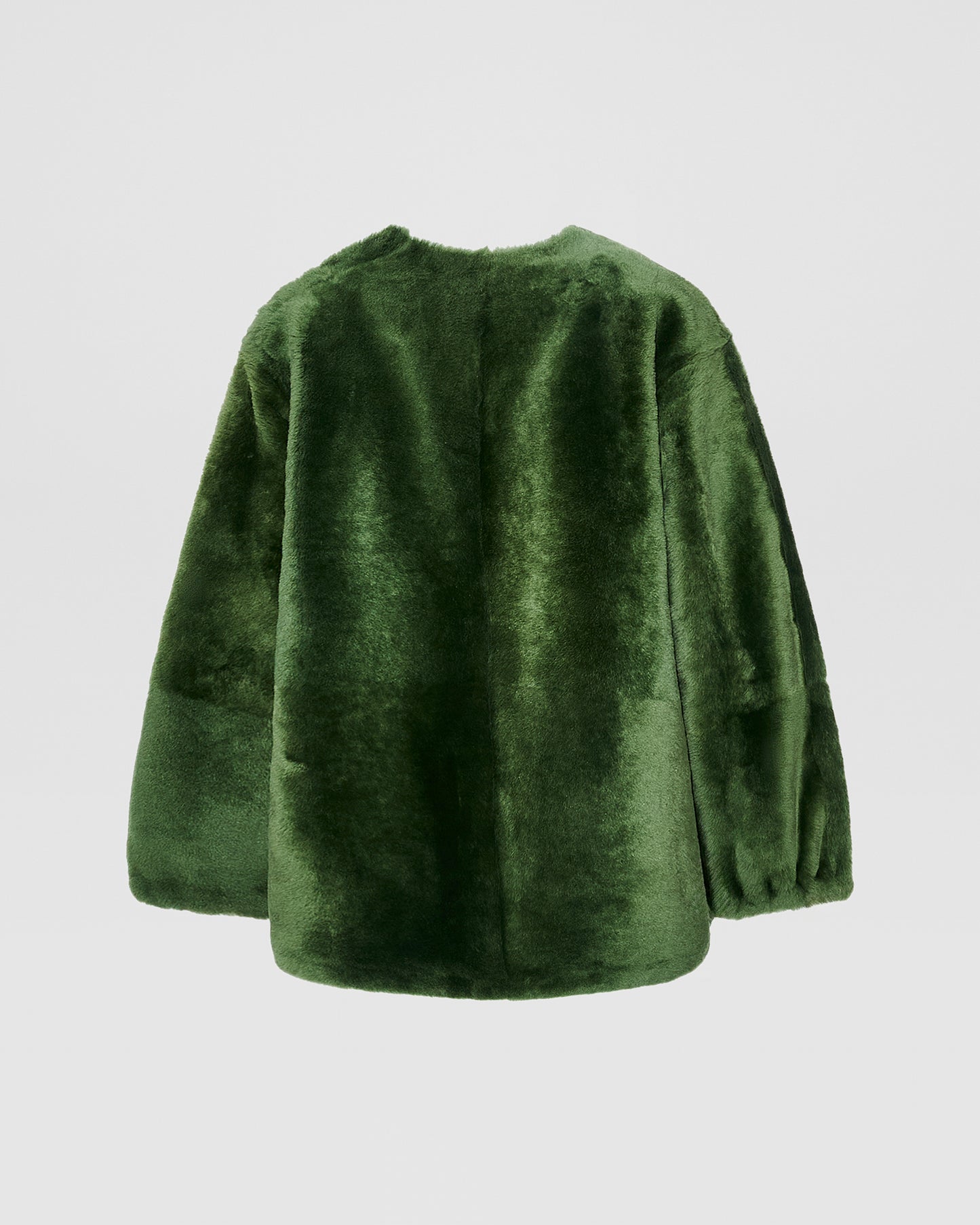 Lambskin shearling sweatshirt