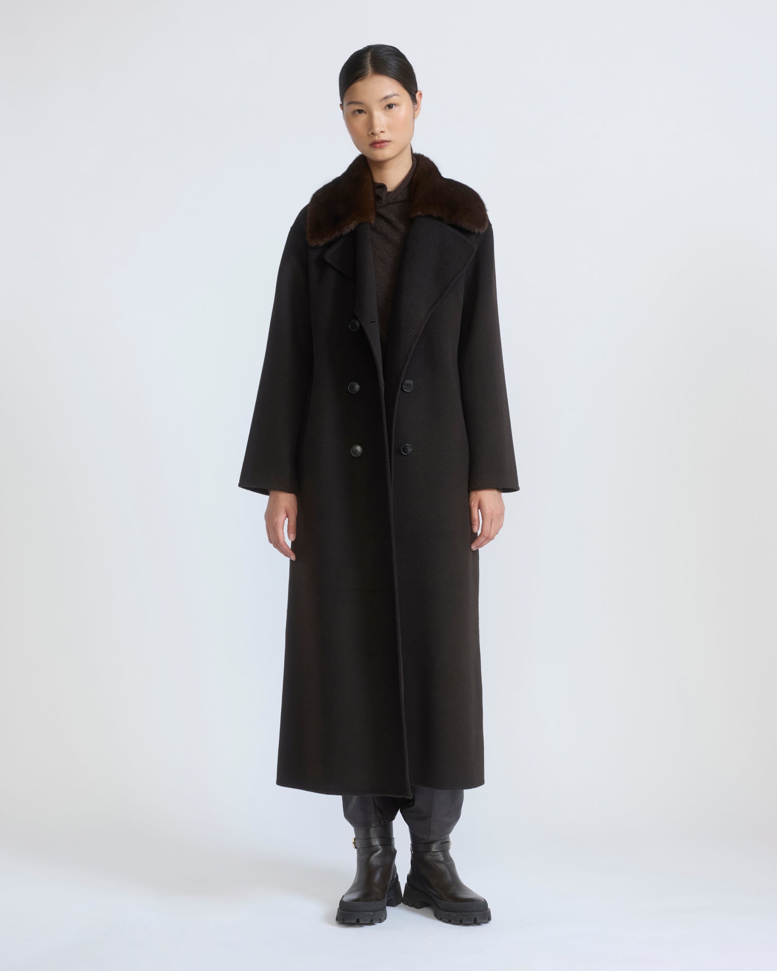Cashmere wool & mink fur jackets for women | Yves Salomon