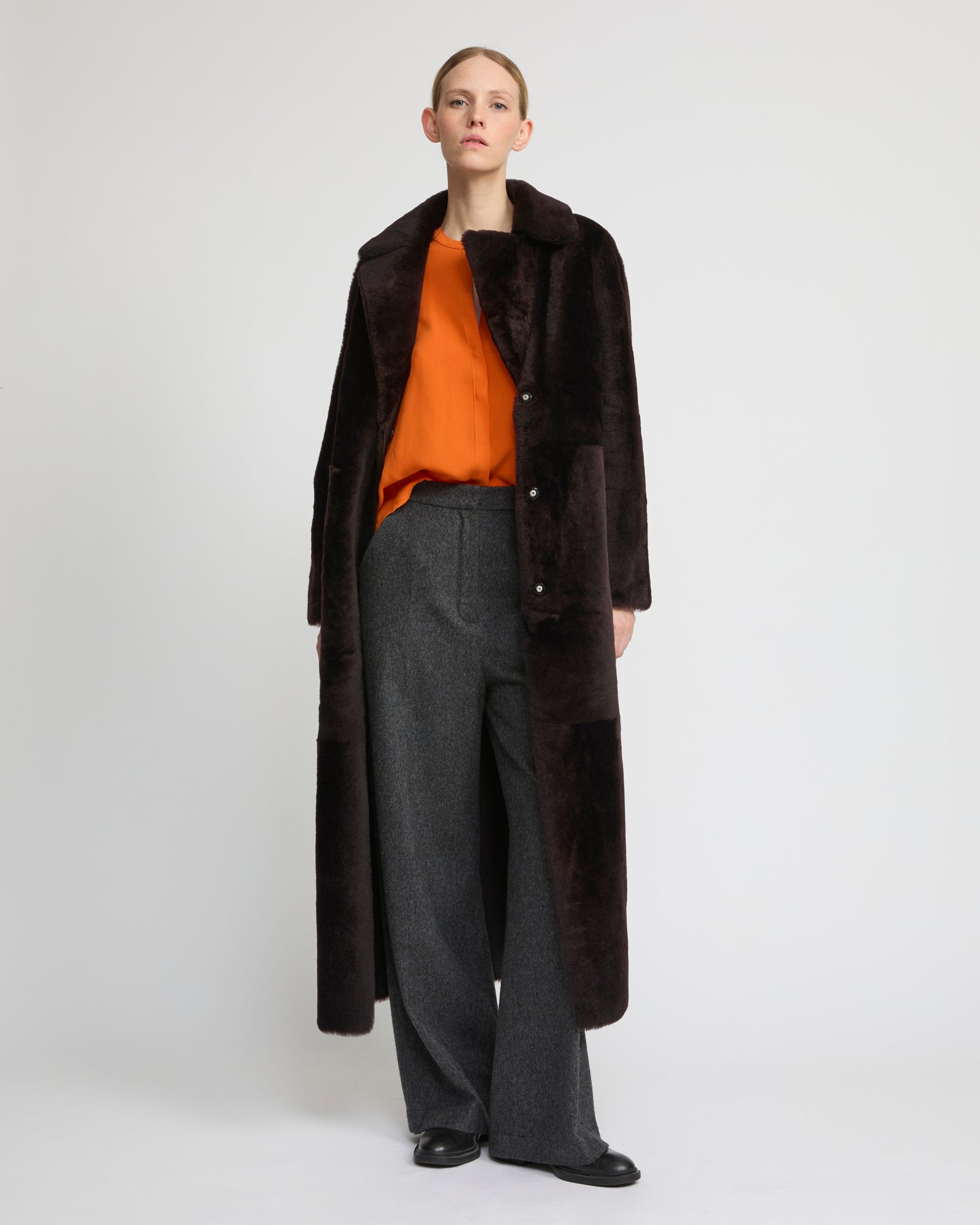 Women's shearling coats - Yves Salomon