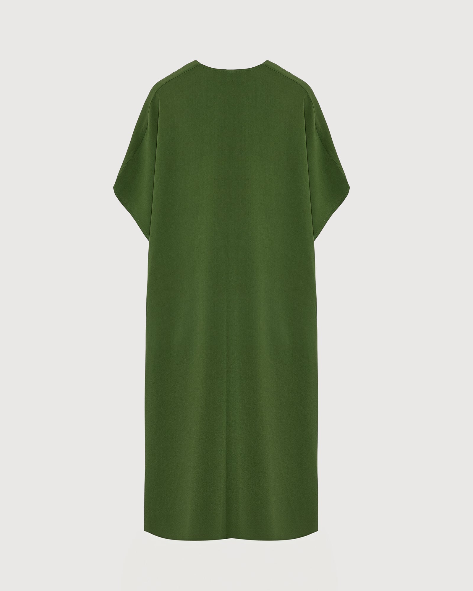 Robe drapée en crêpe de soie -Yves Salomon