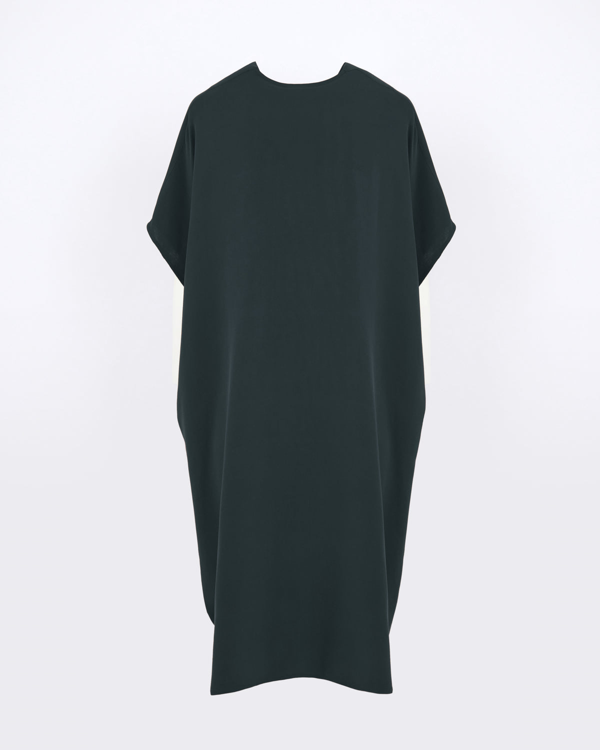 Robe drapée en crêpe de soie - Yves Salomon - Nouvelle collection Automne Hiver