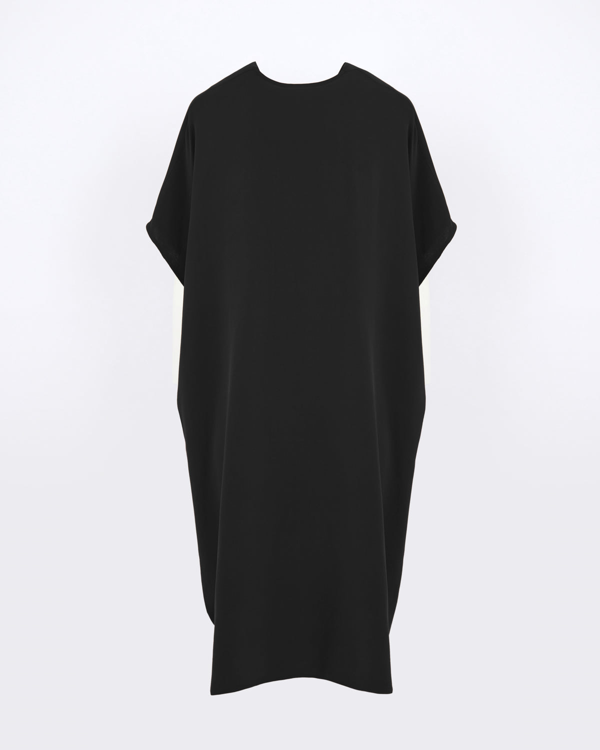 Robe drapée en crêpe de soie - Yves Salomon - Nouvelle collection Automne Hiver