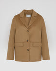 Veste en lainage cachemire double face