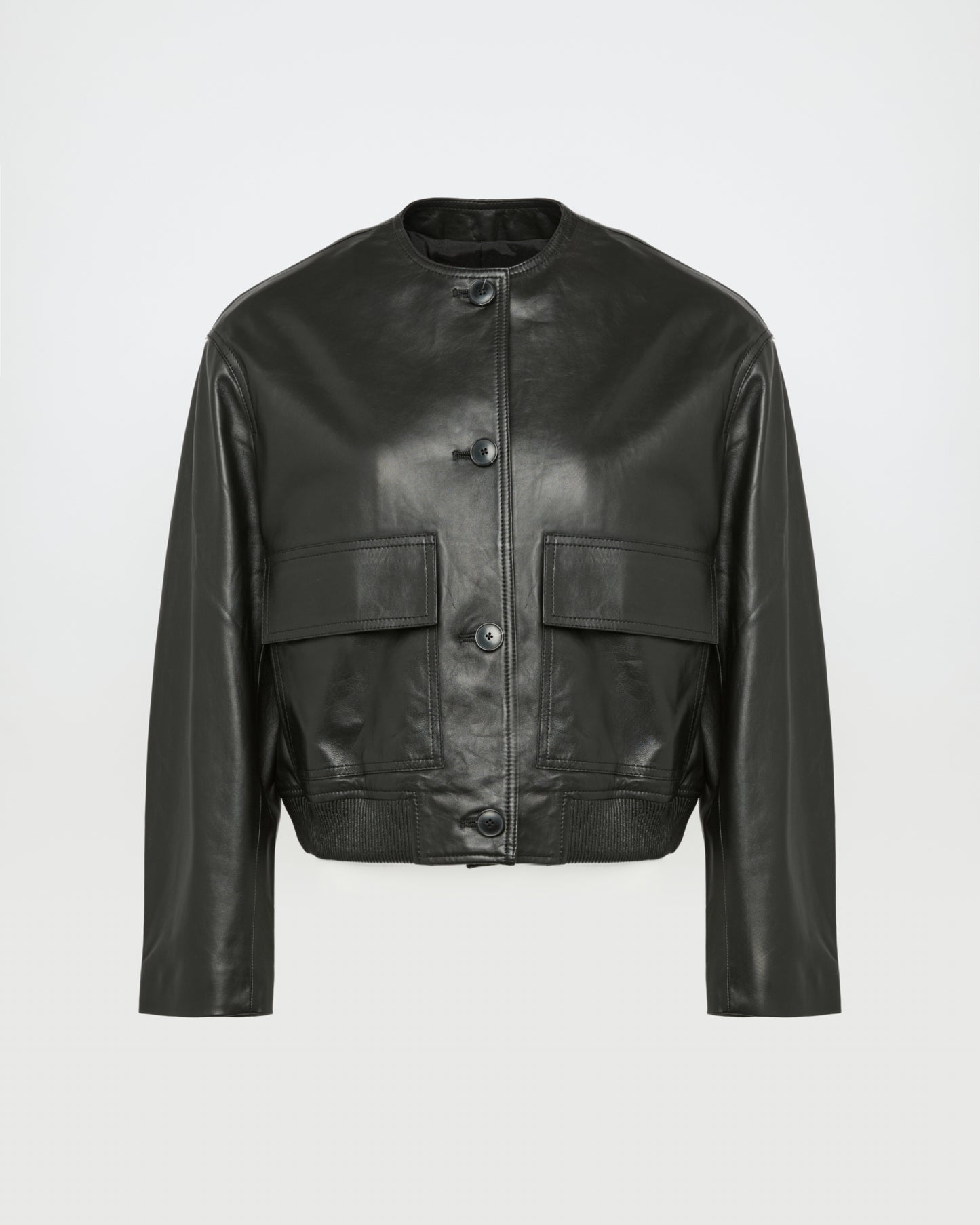 Lamb leather jacket