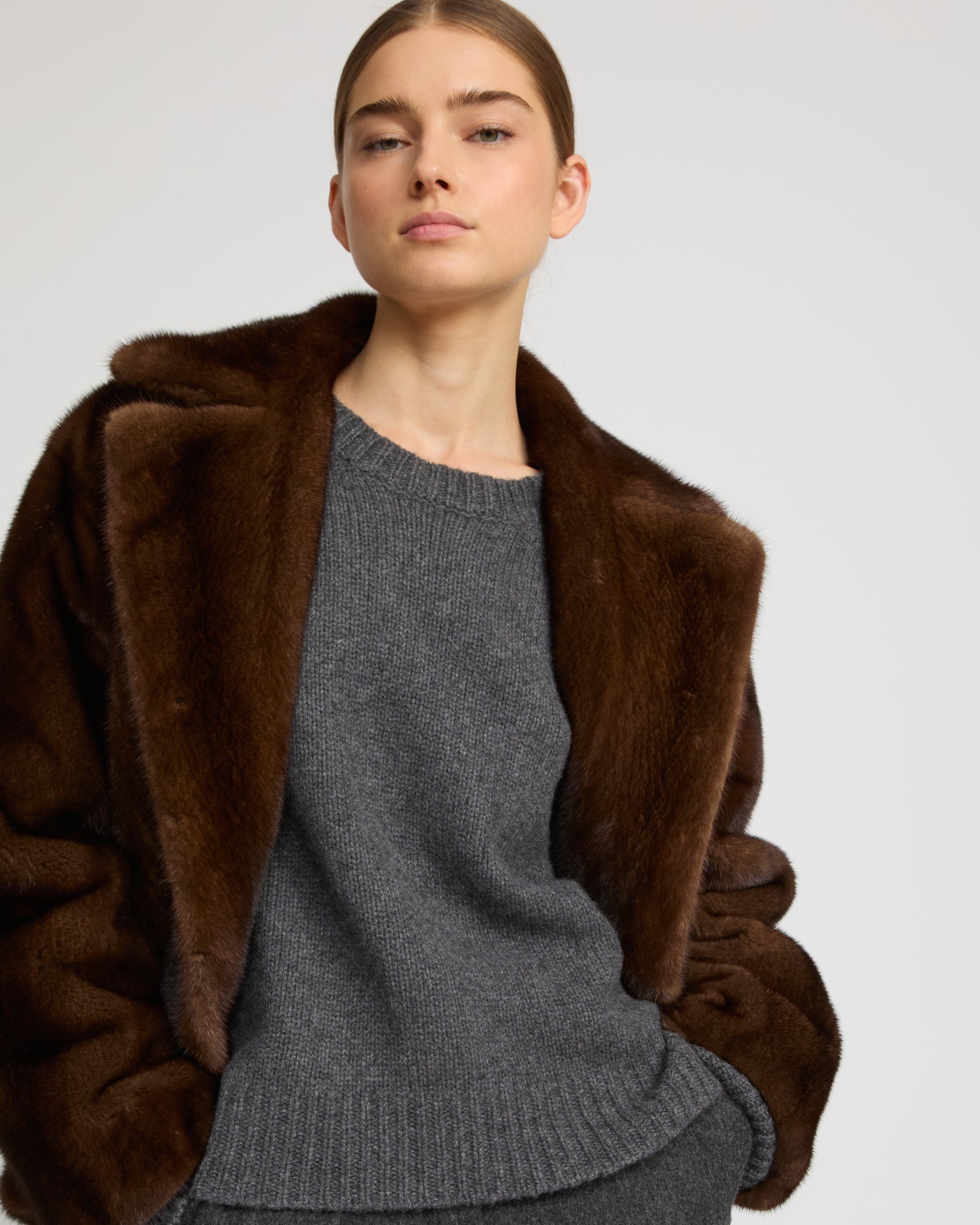YVES SALOMON ファーヘアバンド View all Women's Accessories - Yves Salomon – Yves Salomon US