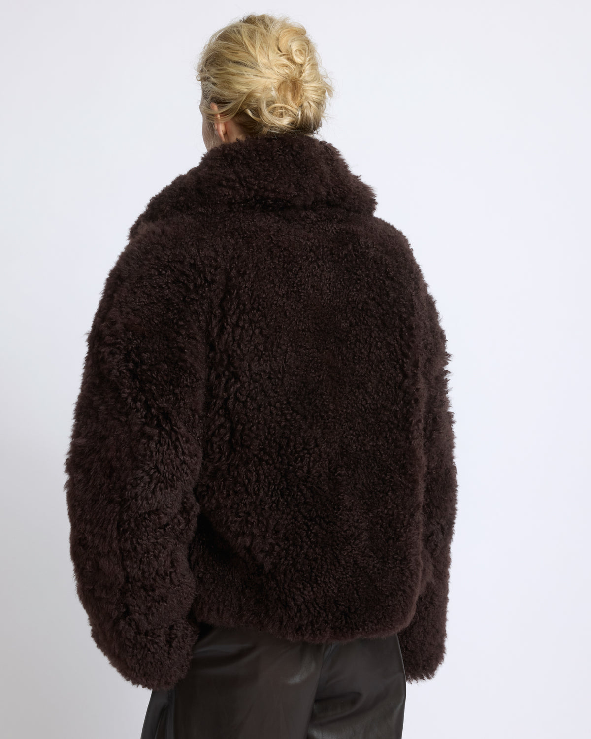 Veste en agneau cachemire et maille Mérinos - Yves Salomon - Nouvelle collection Automne Hiver