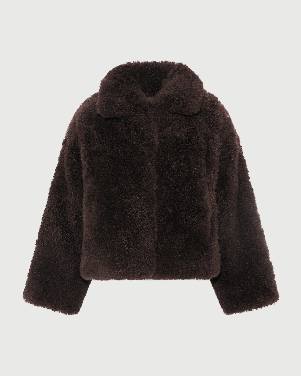 Veste en agneau cachemire et maille Mérinos- Yves Salomon - Nouvelle collection Automne Hiver