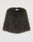 Veste courte en agneau de Mongolie