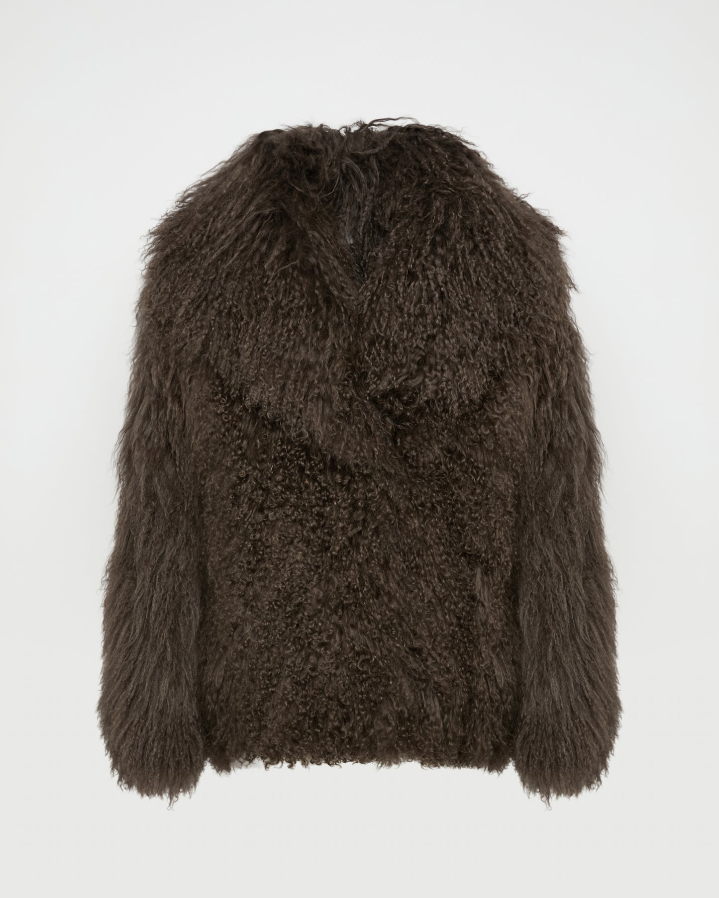 Oversized Long-Haired Lamb Jacket
