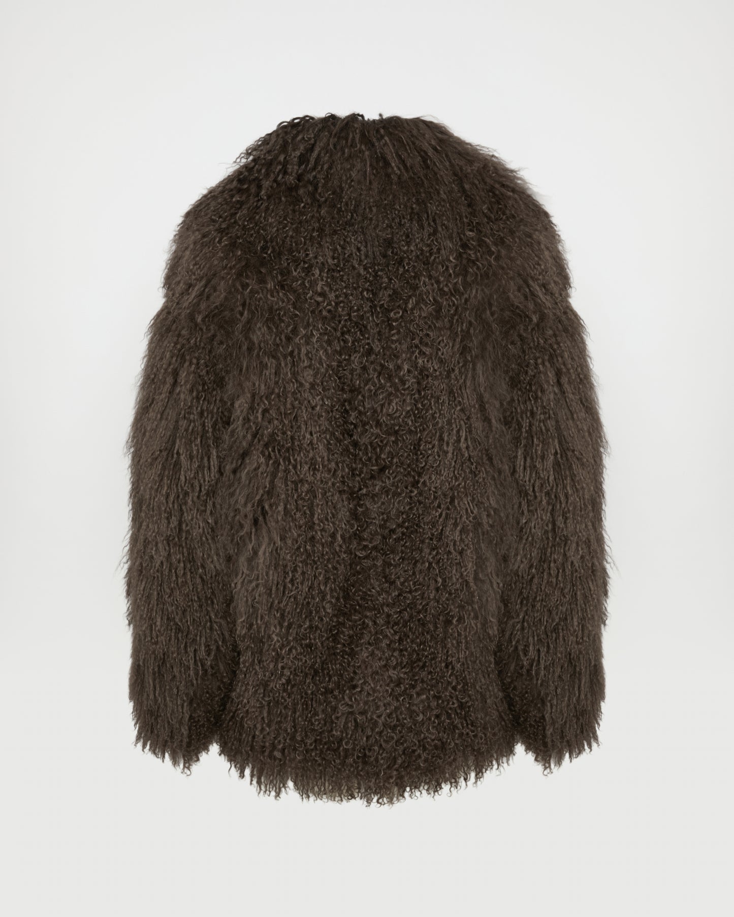 Oversized Long-Haired Lamb Jacket