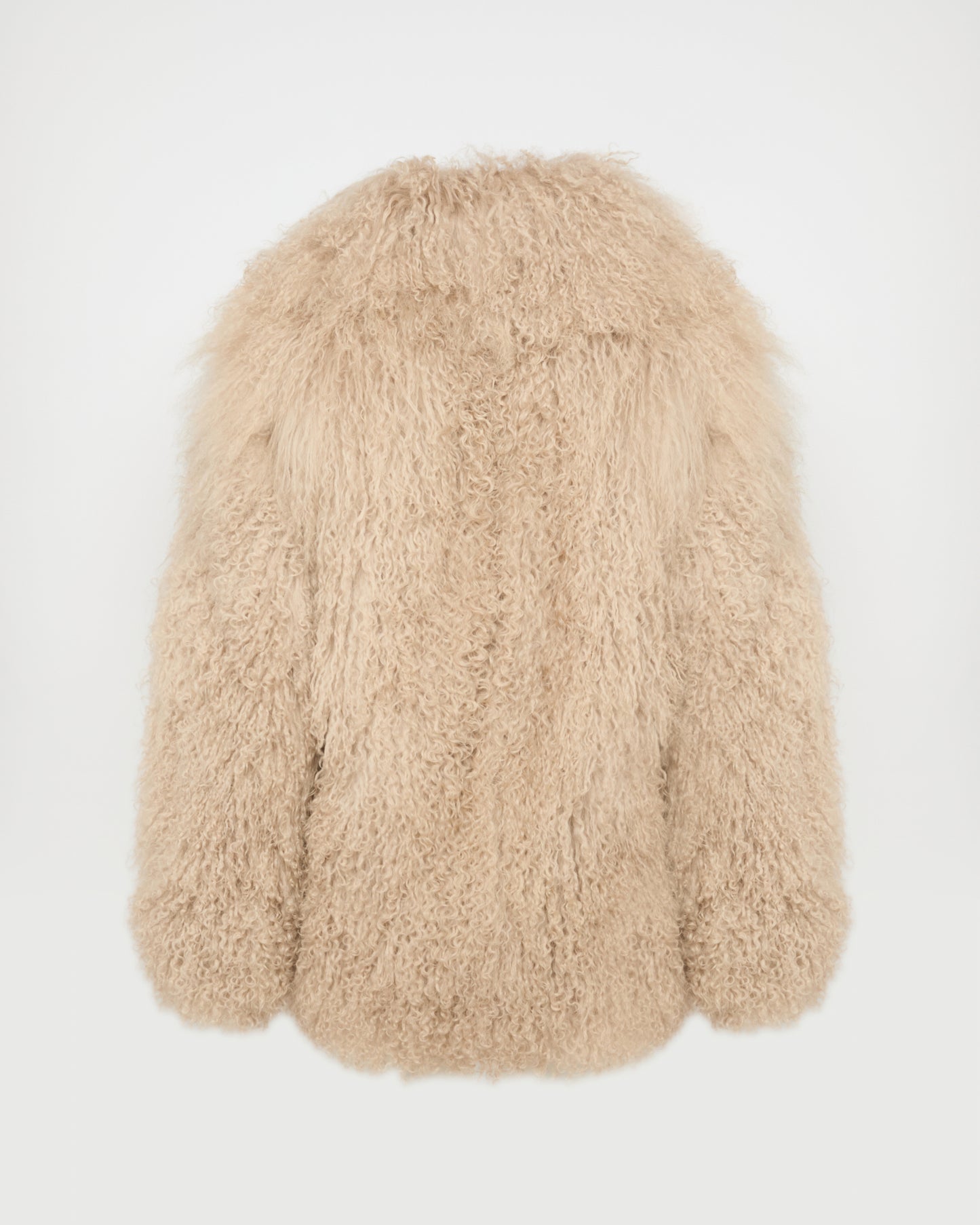Oversized Long-Haired Lamb Jacket