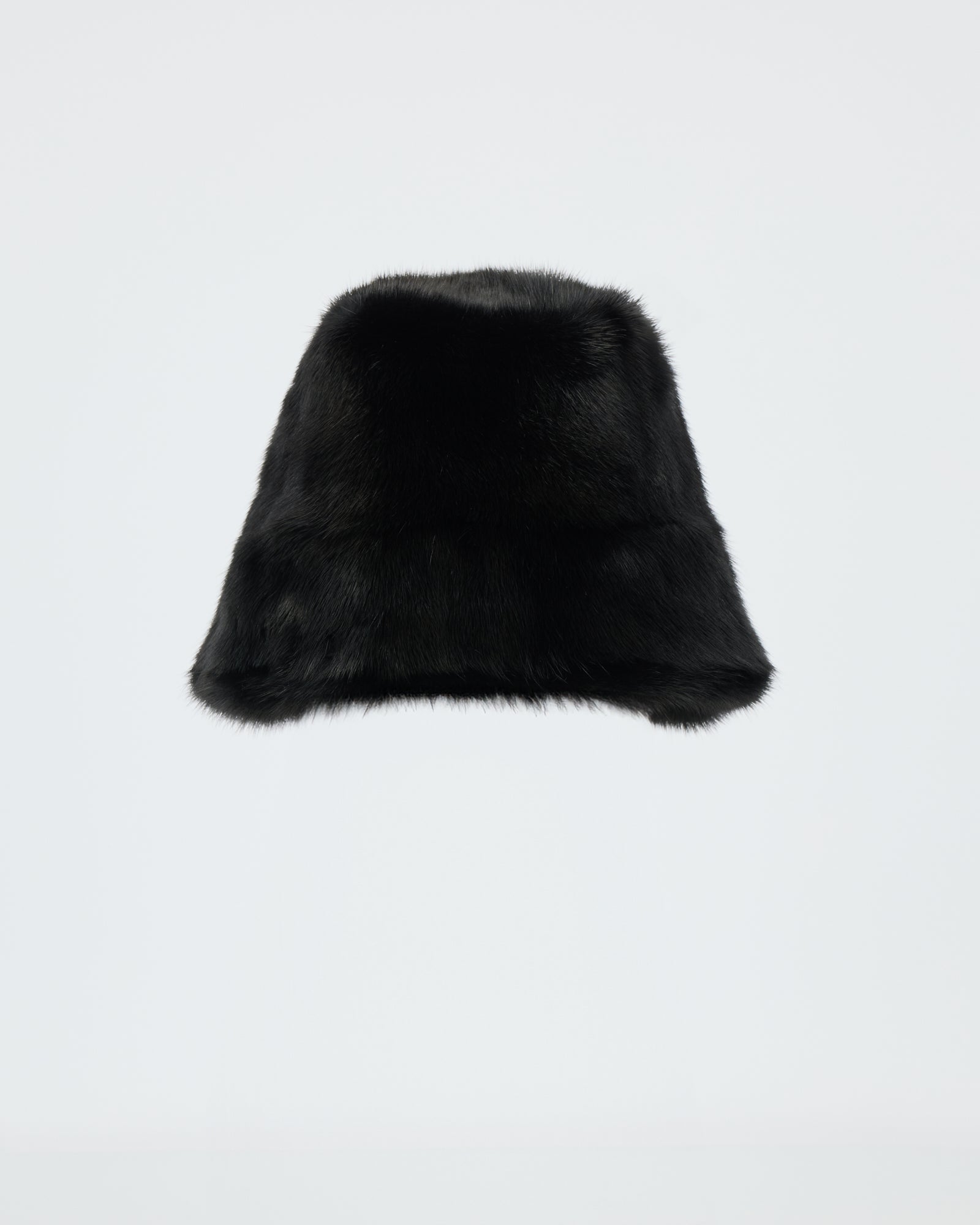 Bob en fourrure de vison - noir - Nouvelle collection Automne Hiver