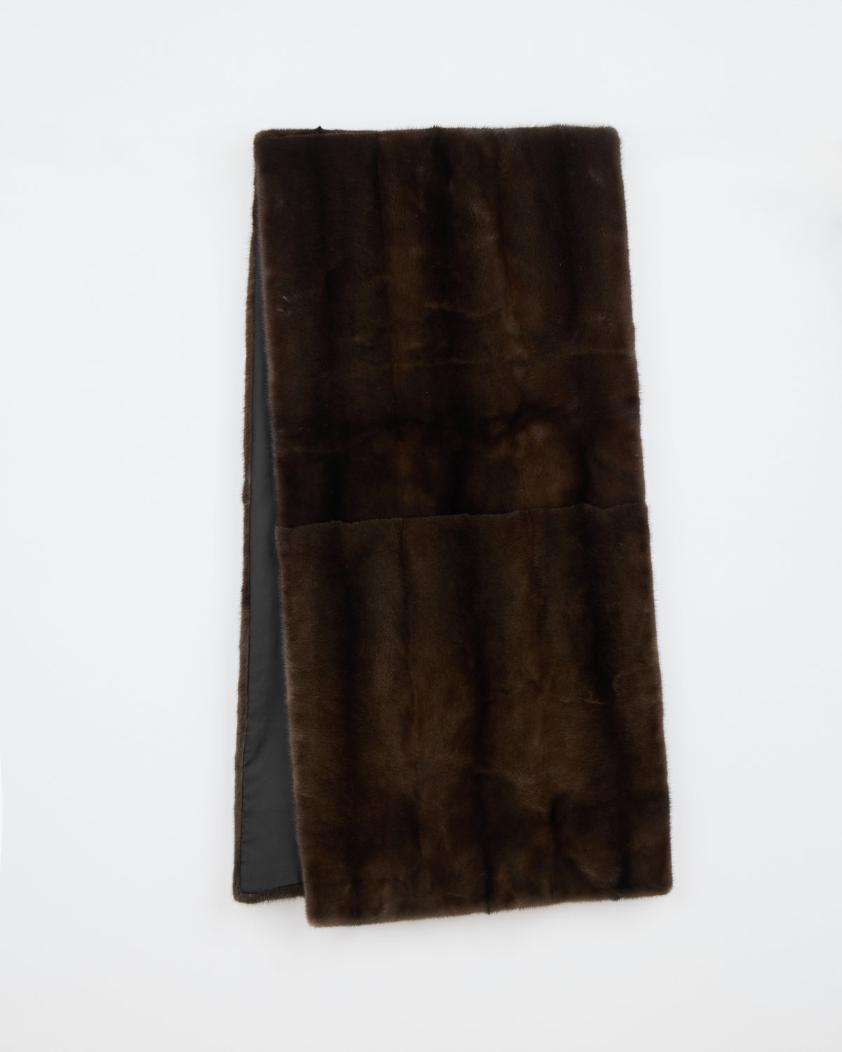Écharpe en fourrure de vison - marron - Nouvelle collection Automne Hiver