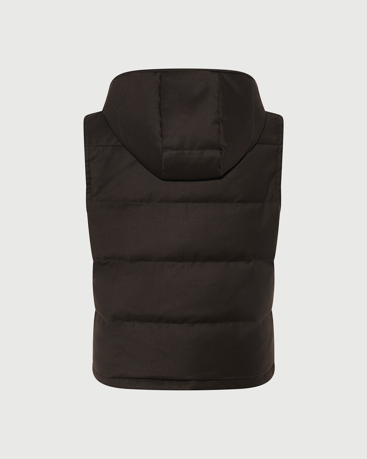 Gilet sans manches réversible en flanelle et fourrure de vison- Yves Salomon - Nouvelle collection Automne Hiver