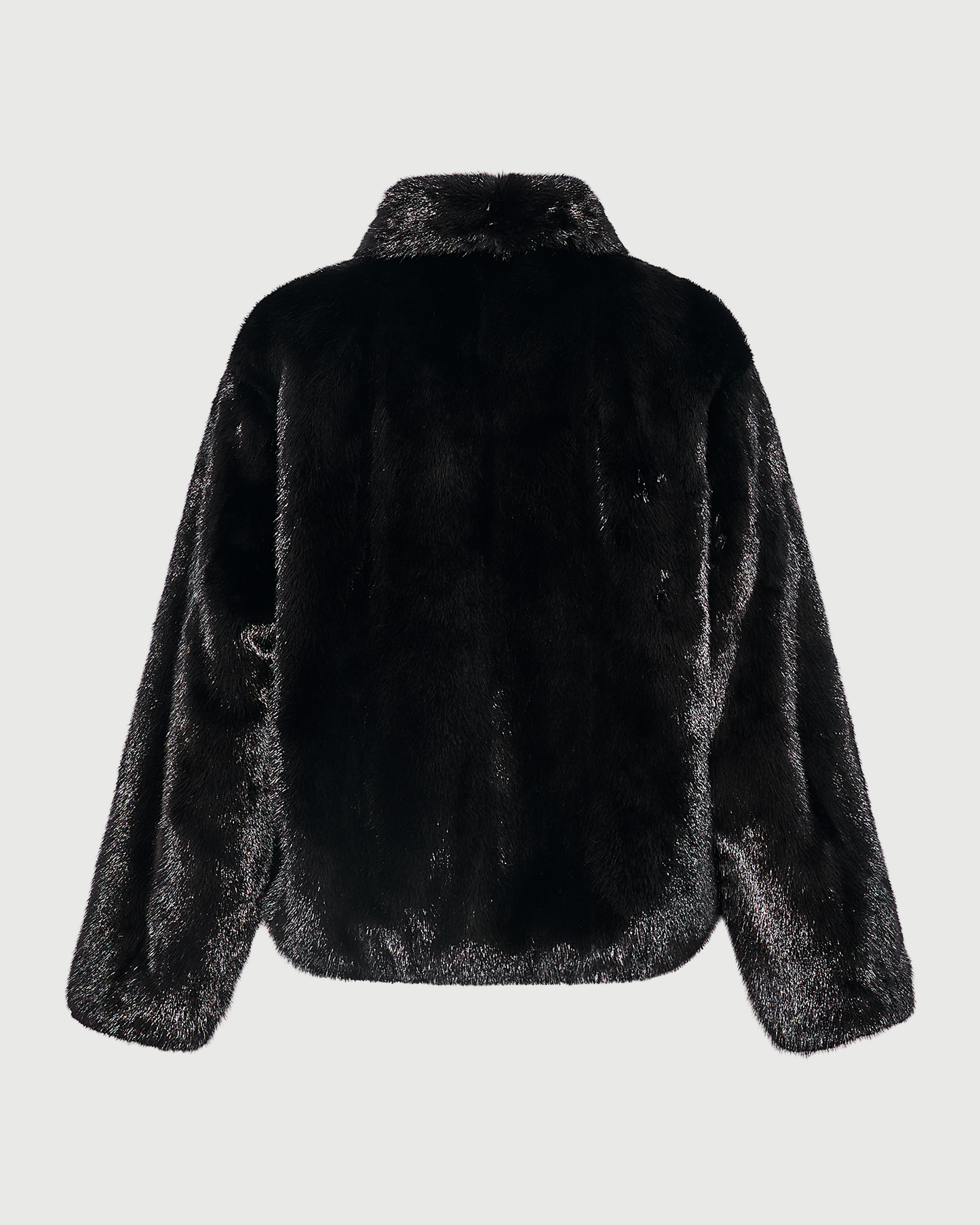 Veste bomber en tissu technique déperlant réversible avec fourrure de vison- Yves Salomon - Nouvelle collection Automne Hiver