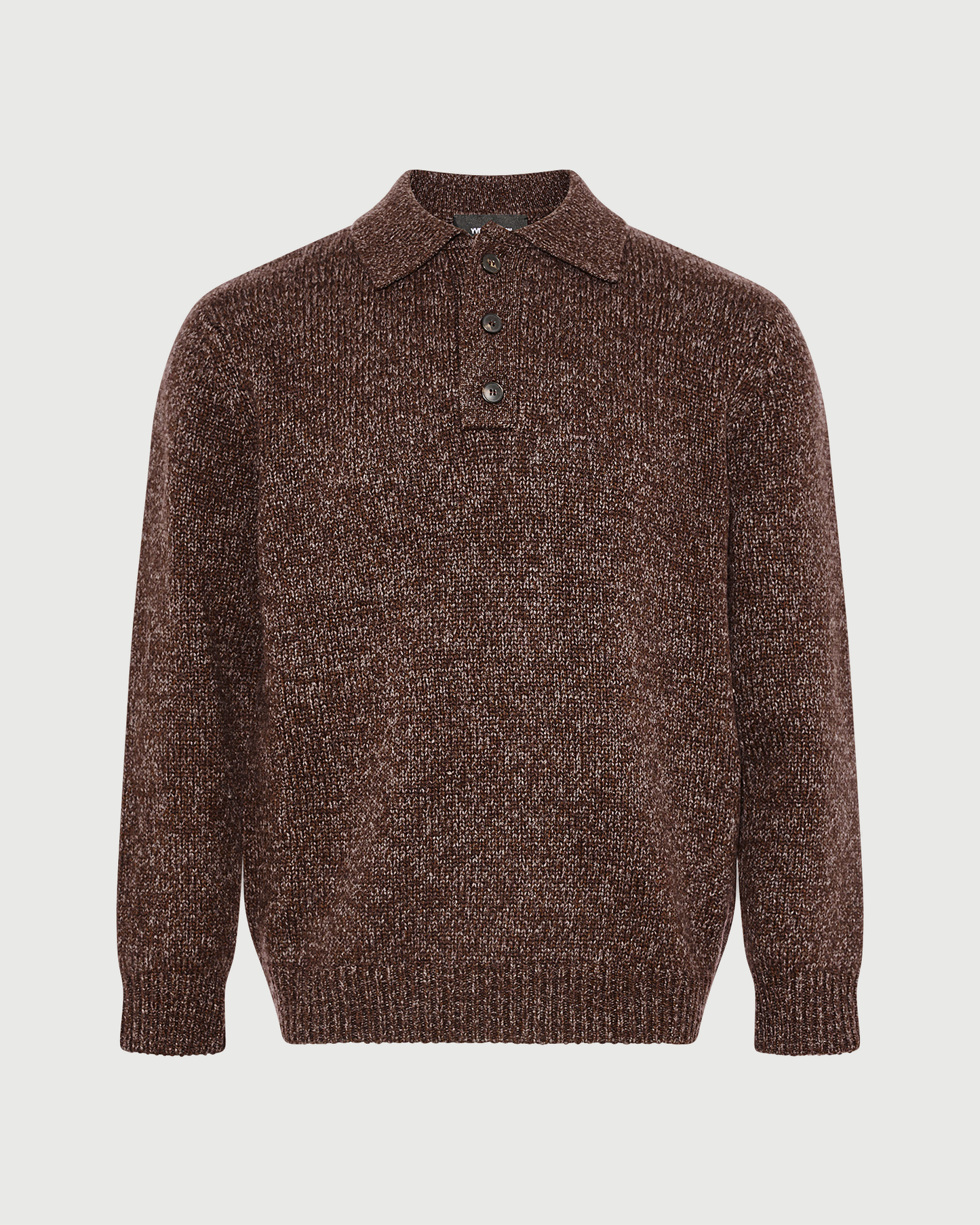 Pull polo en maille épaisse 100% cachemire- Yves Salomon - Nouvelle collection Automne Hiver