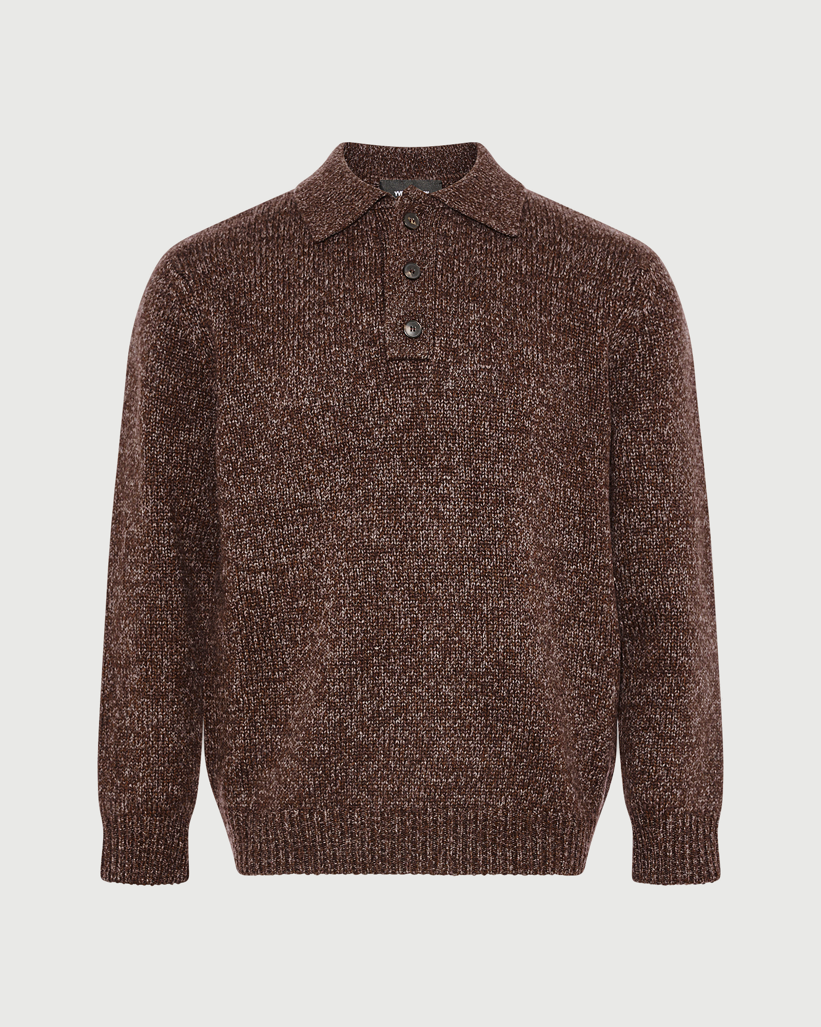 Pull polo en maille épaisse 100% cachemire- Yves Salomon - Nouvelle collection Automne Hiver