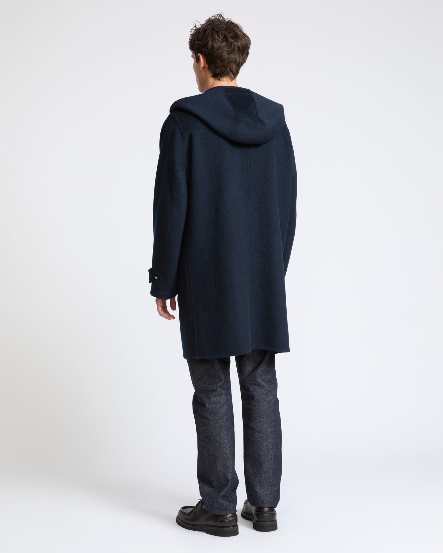 Manteau à capuche en cachemire double face- Yves Salomon - Nouvelle collection Automne Hiver