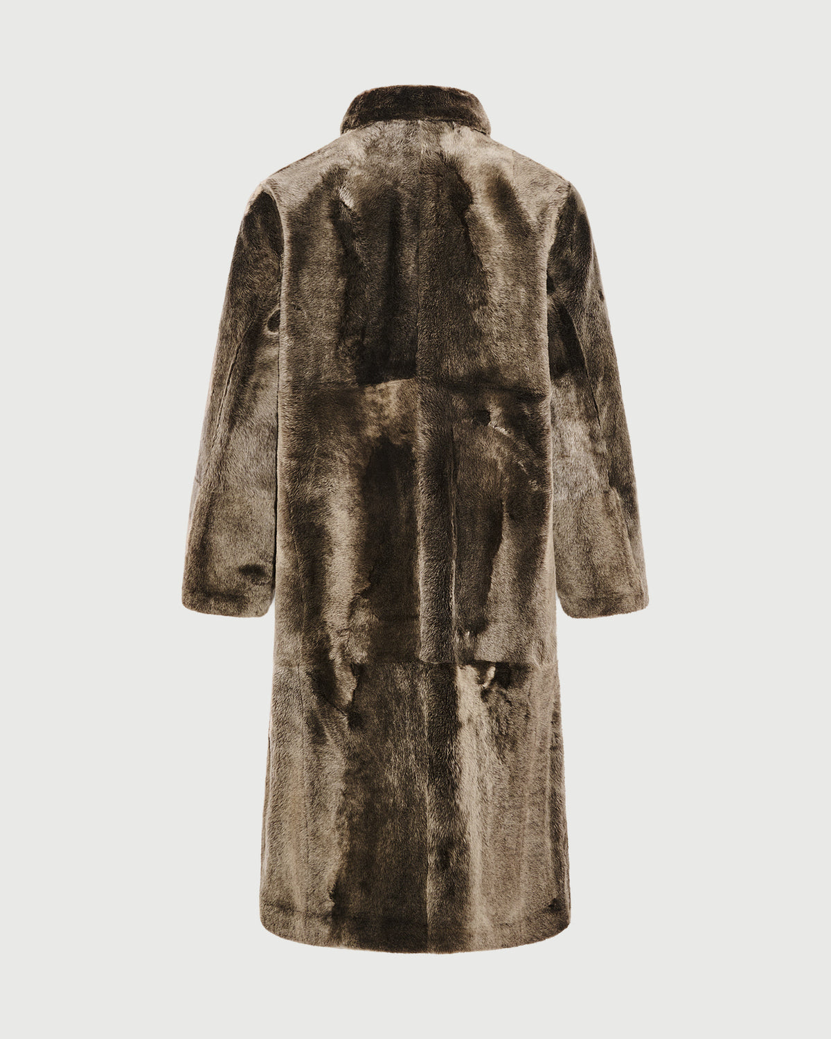 Manteau en peau lainée d'agneau Lacon - Yves Salomon - Nouvelle collection Automne Hiver
