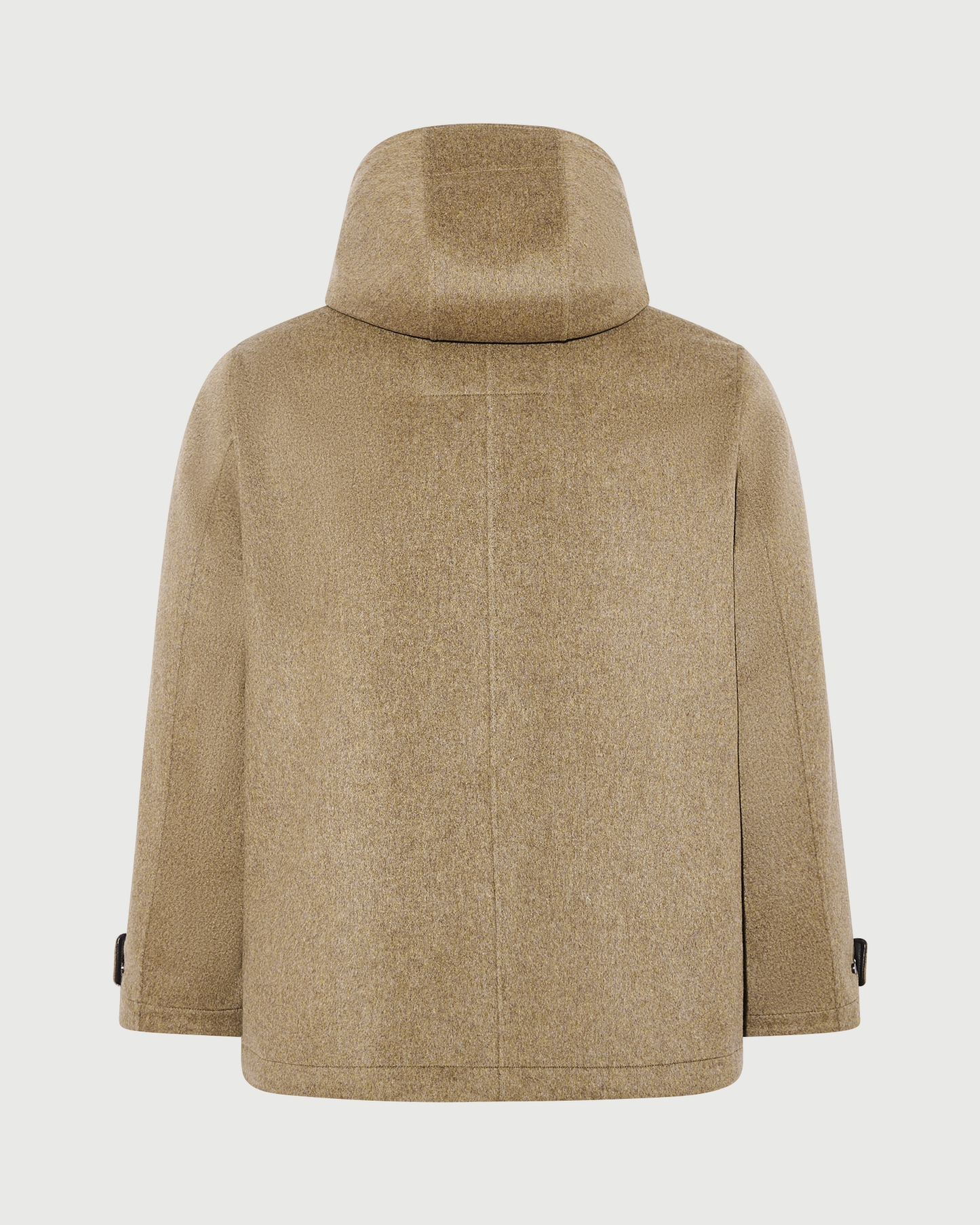 Parka courte en tissu Loro Piana imperméable avec fourrure de vison- Yves Salomon - Nouvelle collection Automne Hiver