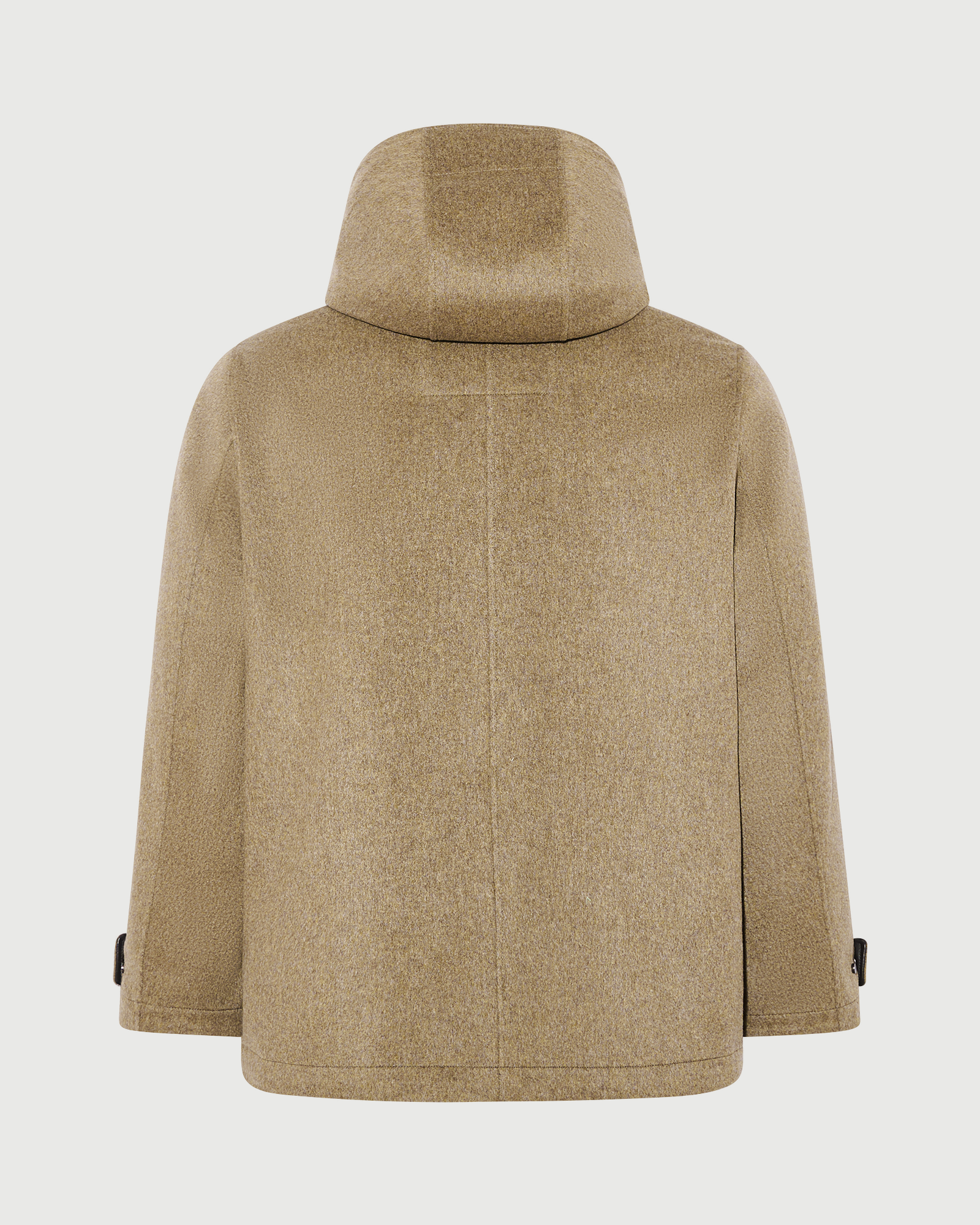 Parka courte en tissu Loro Piana imperméable avec fourrure de vison- Yves Salomon - Nouvelle collection Automne Hiver