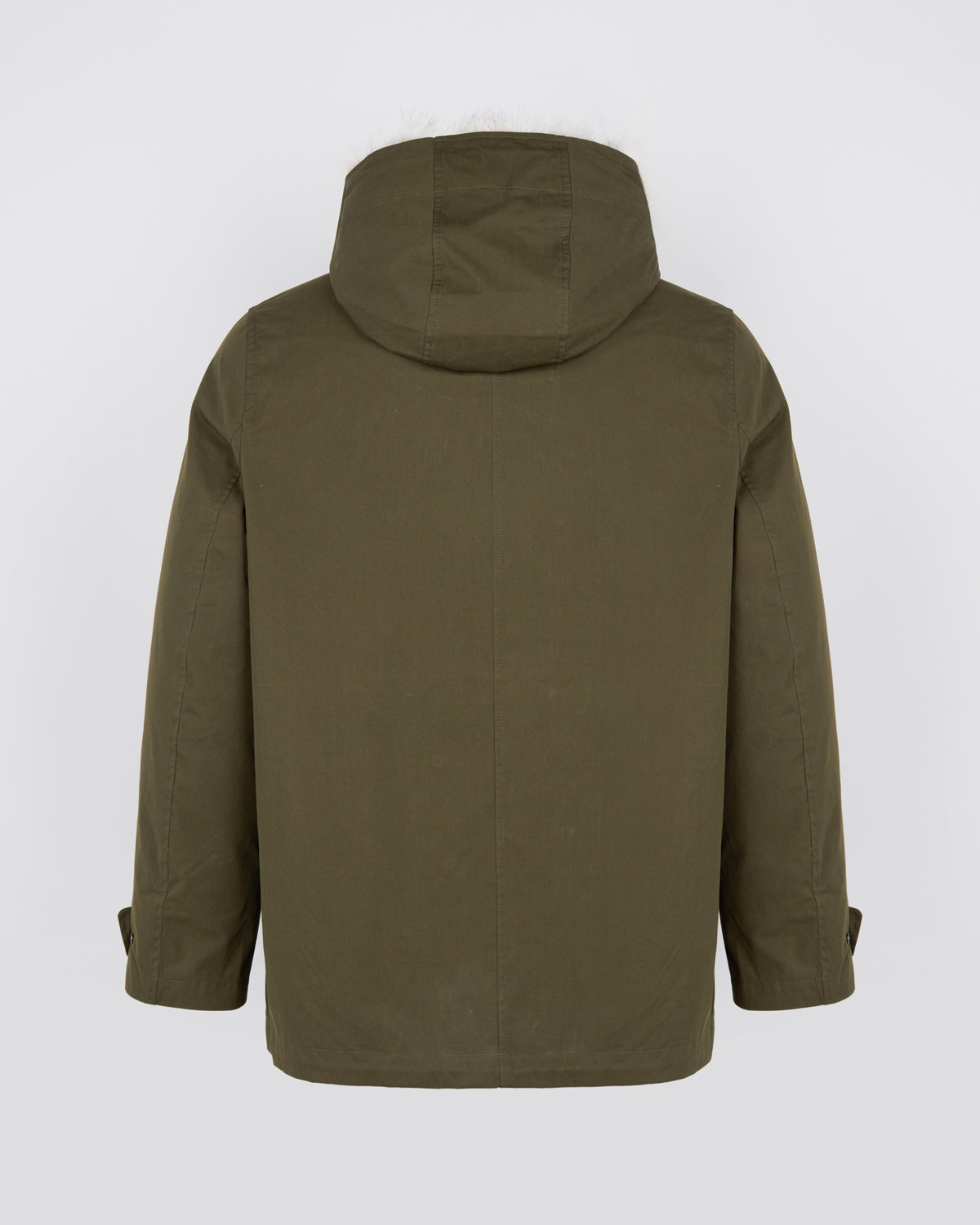 Parka en coton mélangé doublée en fourrure de coyote et de lapin - Yves Salomon - Nouvelle collection Automne Hiver