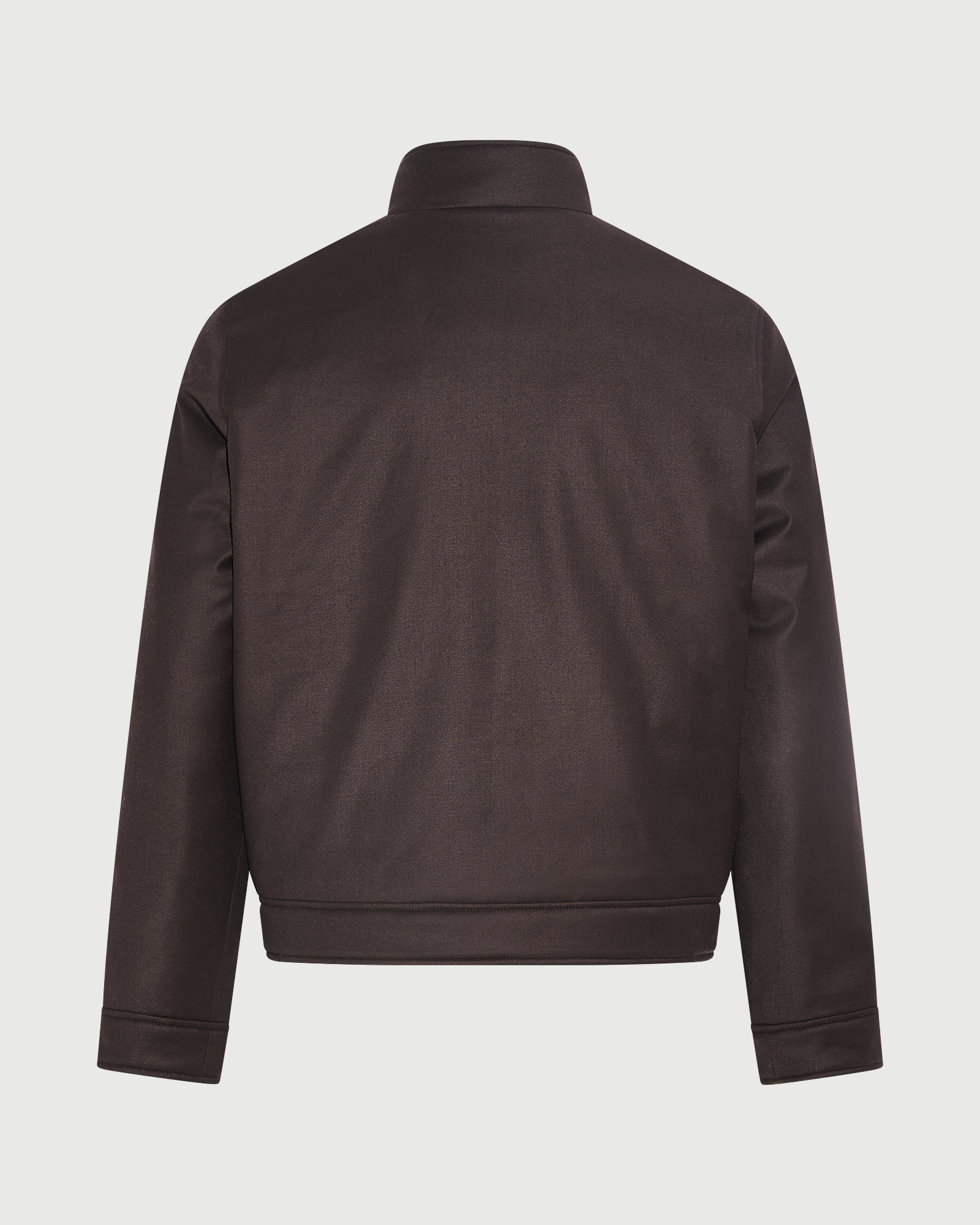 Doudoune en tissu Loro Piana waterproof avec col en fourrure de vison éjarré- Yves Salomon - Nouvelle collection Automne Hiver