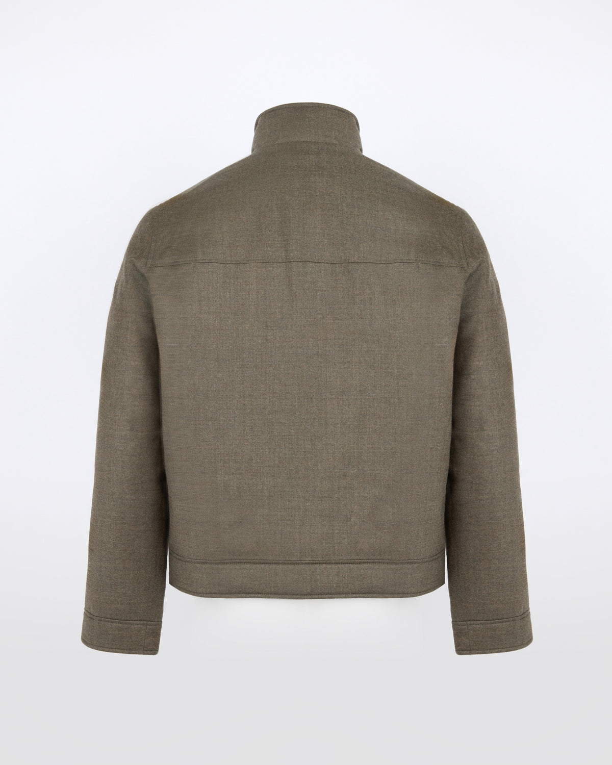 Doudoune en tissu Loro Piana waterproof avec col en fourrure de vison éjarré - Yves Salomon - Nouvelle collection Automne Hiver