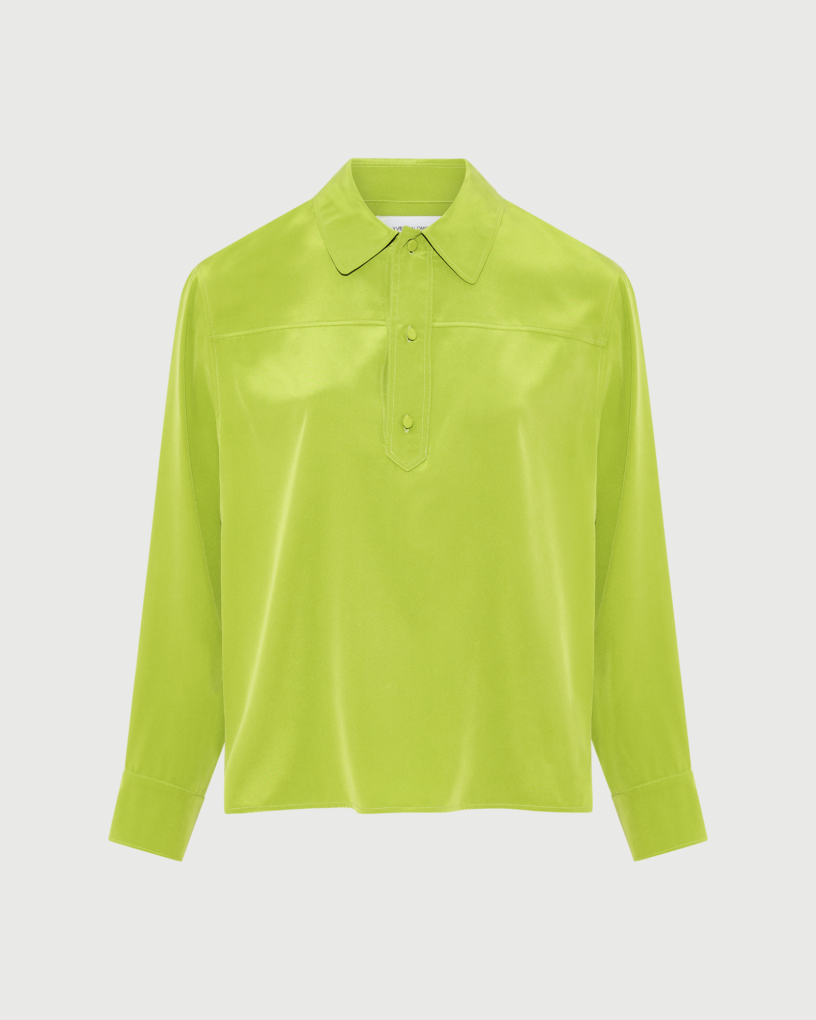 Blouse en crêpe de soie légère- Yves Salomon - Nouvelle collection Automne Hiver