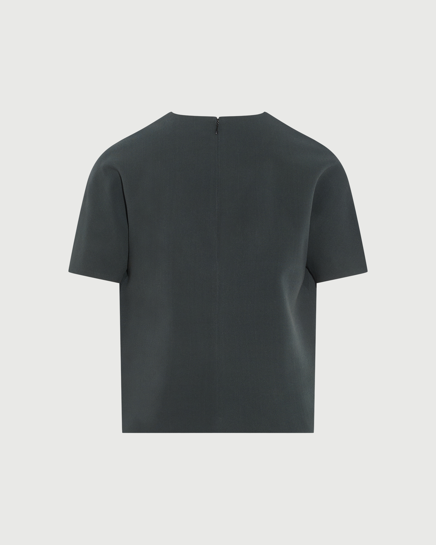 Top en crêpe de soie- Yves Salomon - Nouvelle collection Automne Hiver