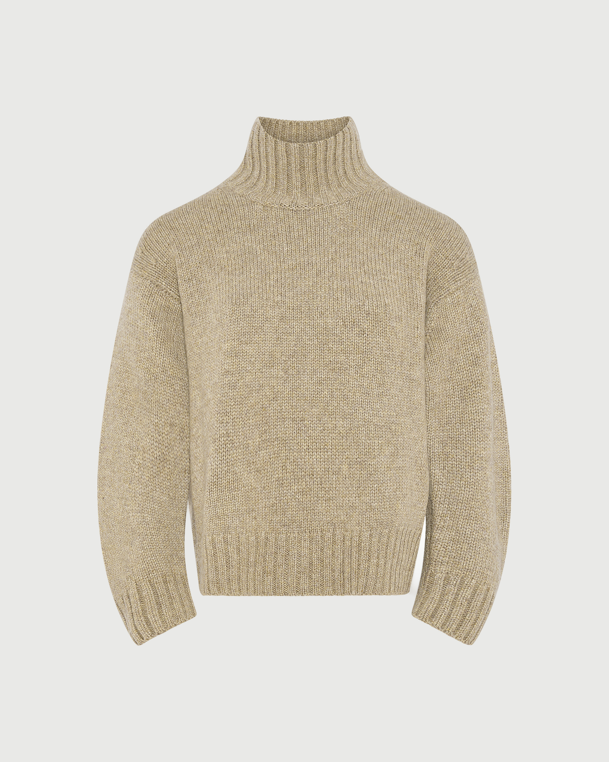 Pull col cheminée en maille 100% cachemire- Yves Salomon - Nouvelle collection Automne Hiver