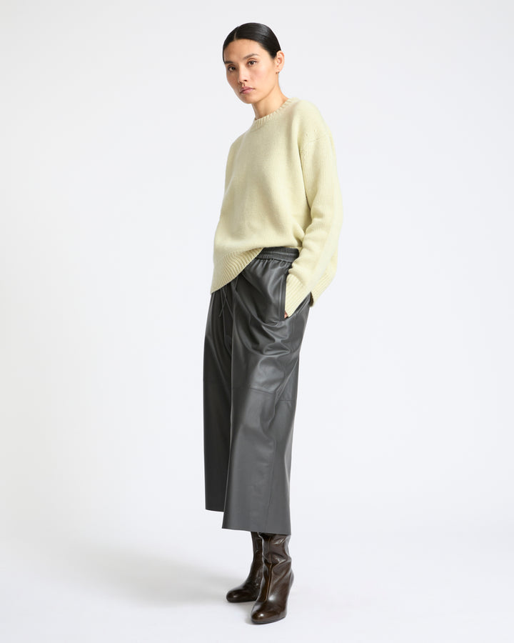 Pull col rond en maille 100% cachemire- Yves Salomon - Nouvelle collection Automne Hiver