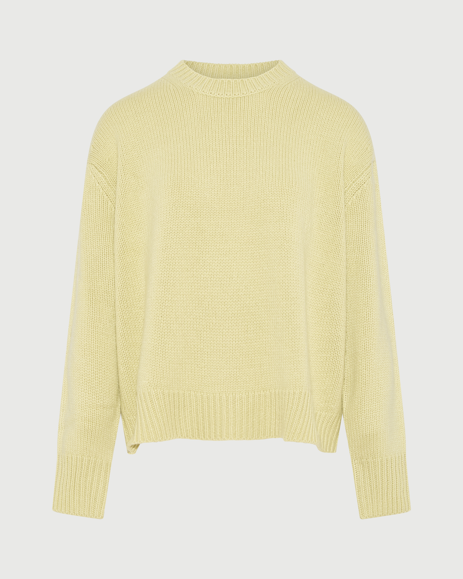 Pull col rond en maille 100% cachemire- Yves Salomon - Nouvelle collection Automne Hiver