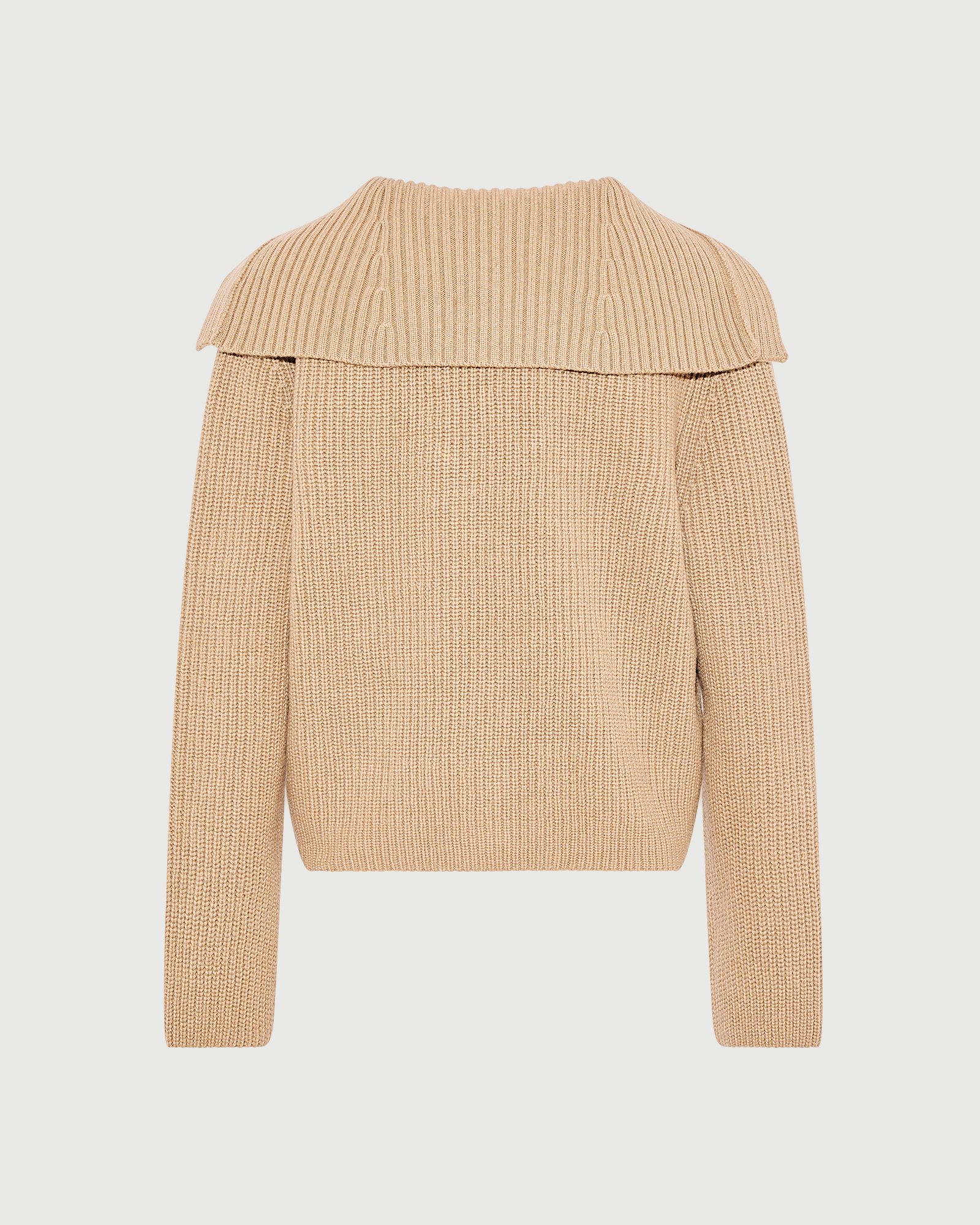 Cardigan col marin en maille- Yves Salomon - Nouvelle collection Automne Hiver