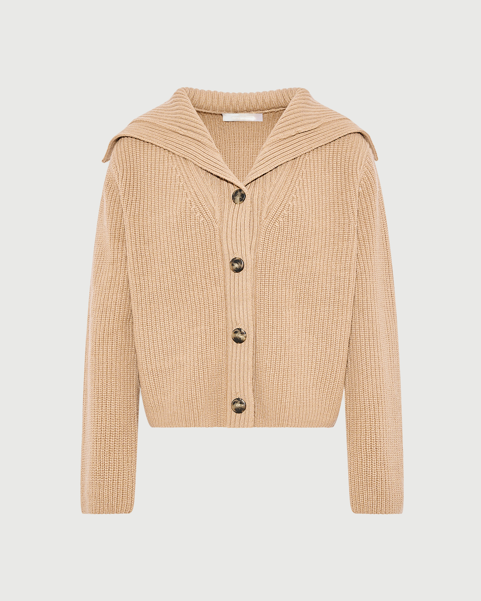 Cardigan col marin en maille- Yves Salomon - Nouvelle collection Automne Hiver