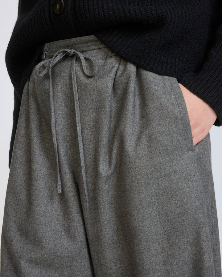 Jupe culotte en lainage cachemire coton