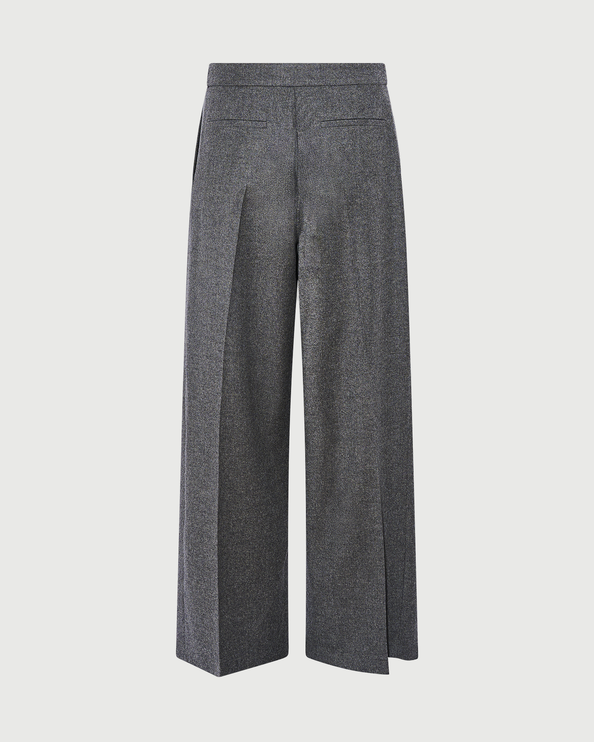 Pantalon large à pinces en lainage cachemire Loro Piana- Yves Salomon - Nouvelle collection Automne Hiver