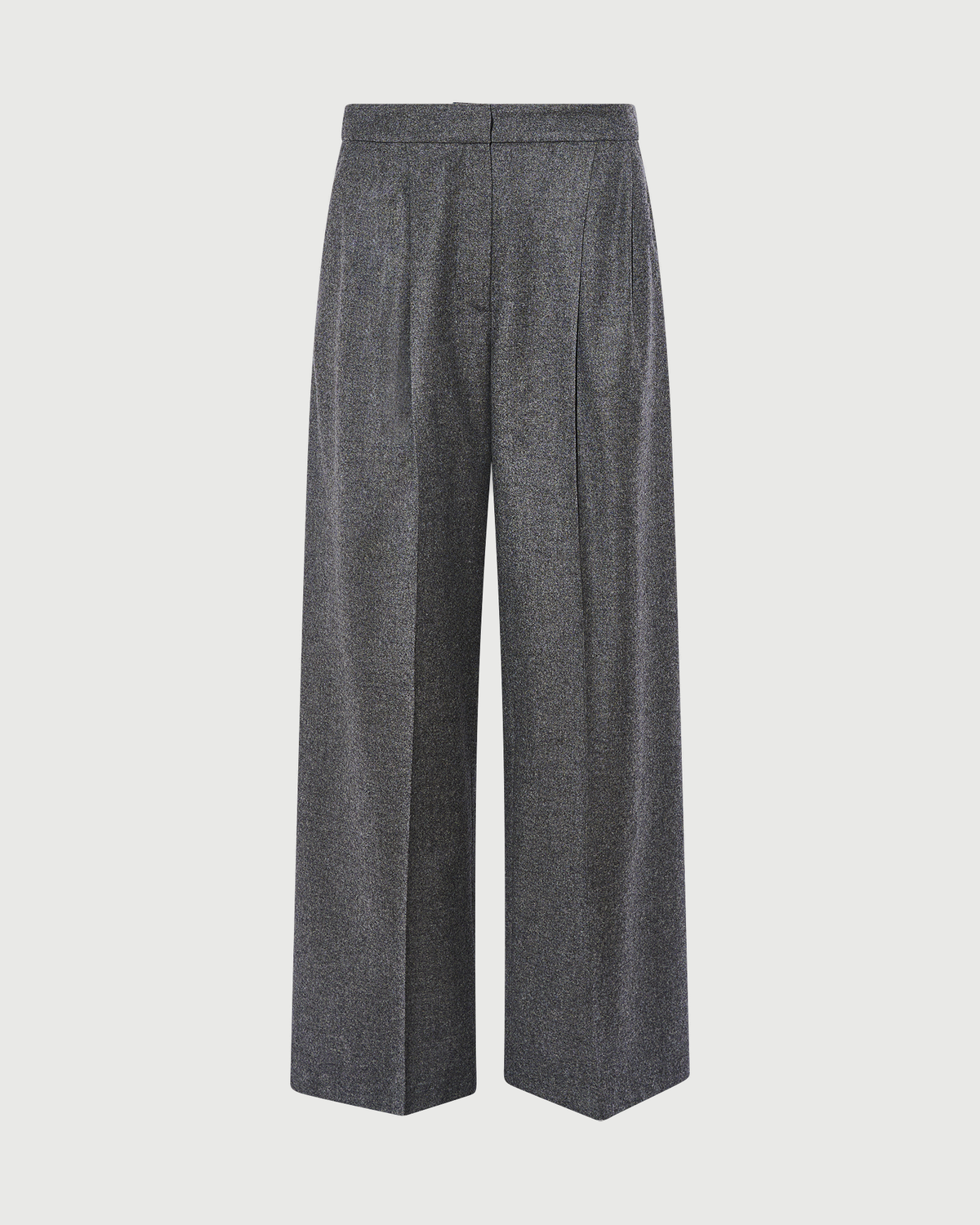Pantalon large à pinces en lainage cachemire Loro Piana- Yves Salomon - Nouvelle collection Automne Hiver