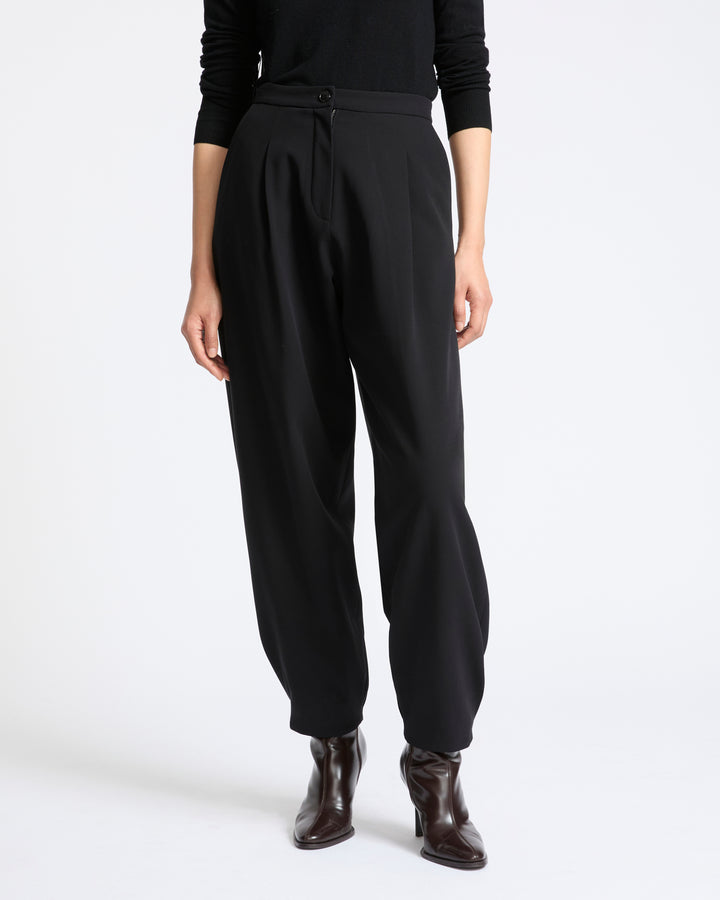 Pantalon boule en crêpe de soie- Yves Salomon - Nouvelle collection Automne Hiver