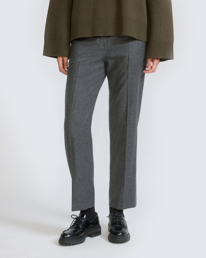 Pantalon tailleur en lainage cachemire Loro Piana