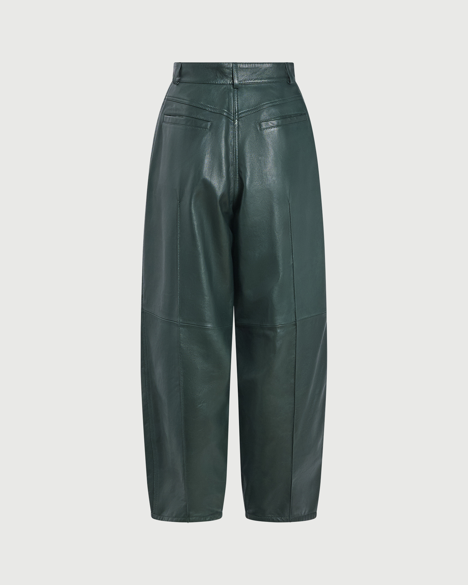 Pantalon boule en cuir d'agneau- Yves Salomon - Nouvelle collection Automne Hiver