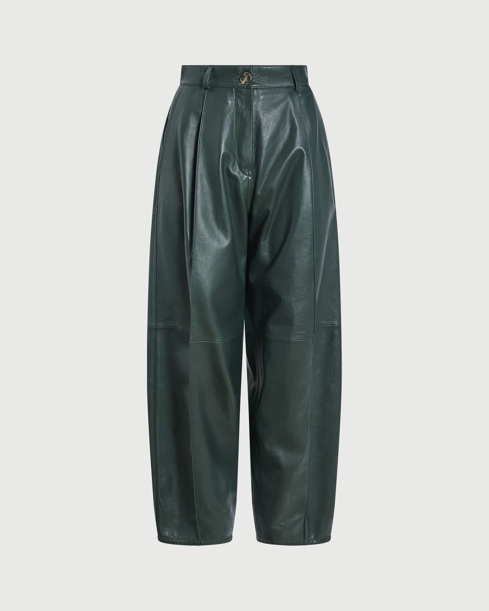 Pantalon boule en cuir d'agneau- Yves Salomon - Nouvelle collection Automne Hiver