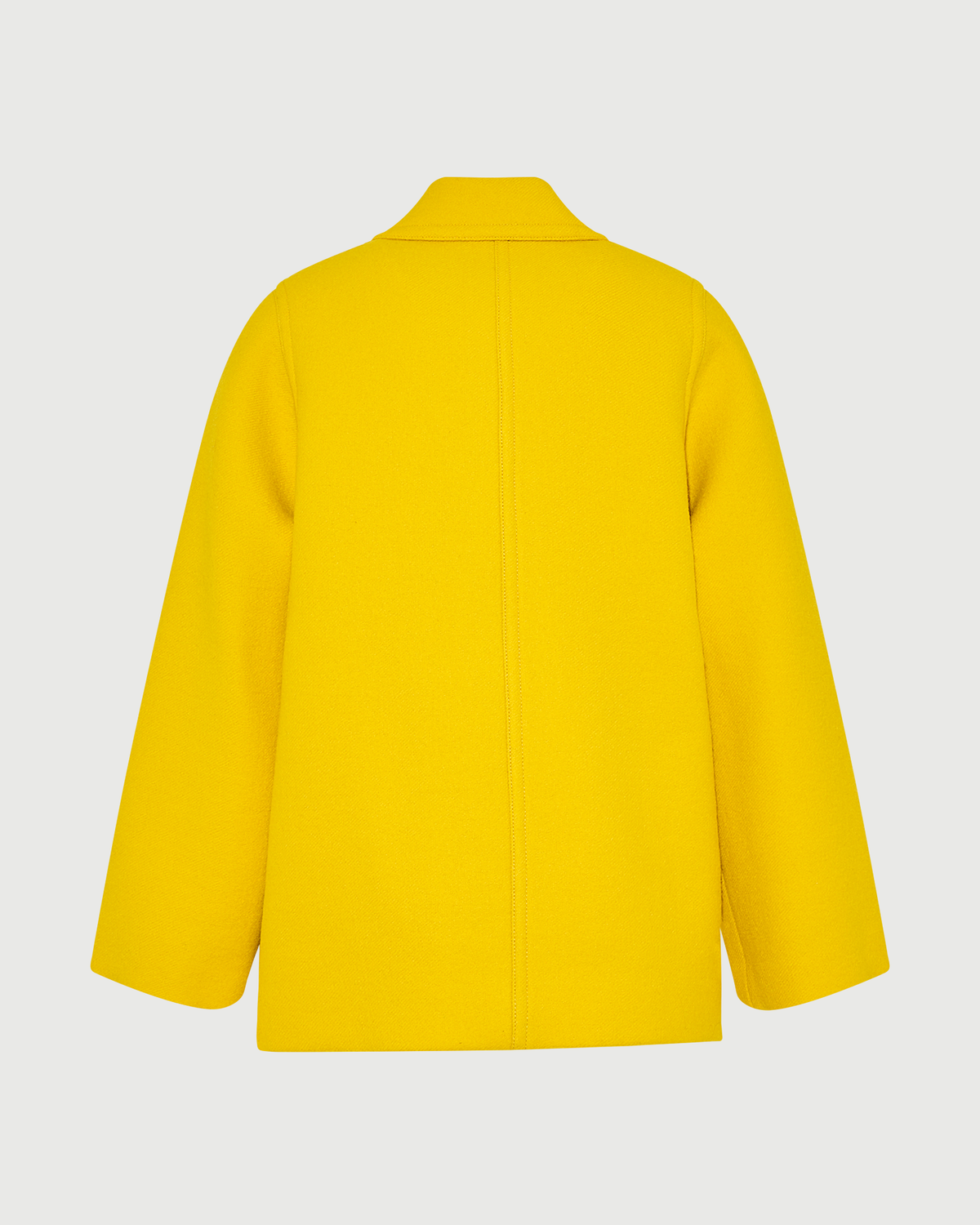 Veste caban en drap de laine- Yves Salomon - Nouvelle collection Automne Hiver