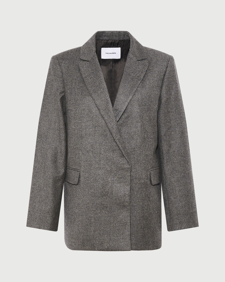 Cashmere wool suit jacket