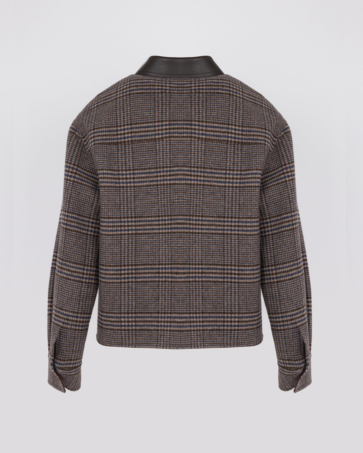 Chemise courte en lainage cachemire double face - Yves Salomon - Nouvelle collection Automne Hiver