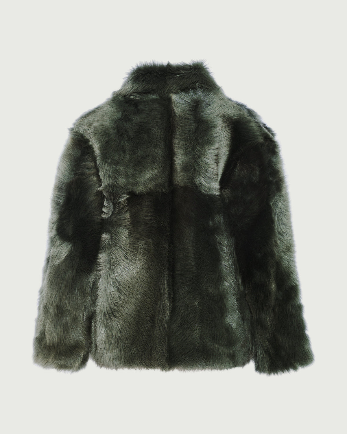 Caban en peau lainée d'agneau Toscane - Yves Salomon - Nouvelle collection Automne Hiver