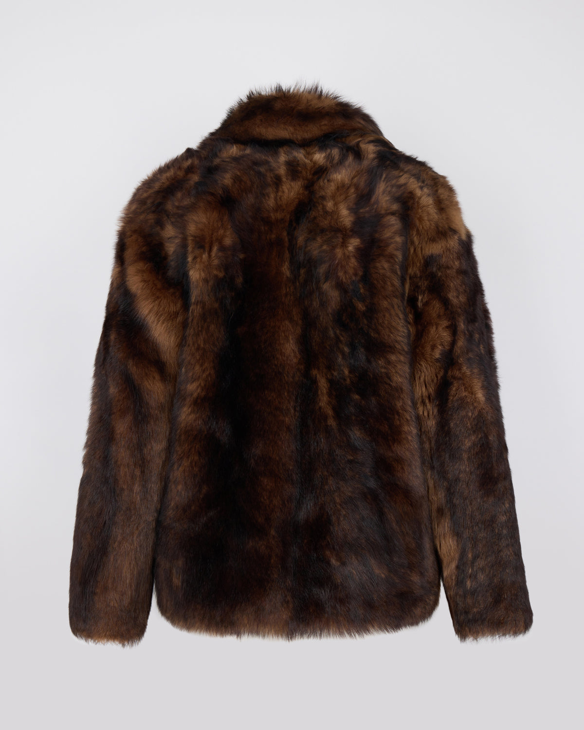 Caban en peau lainée d'agneau Toscane - Yves Salomon - Nouvelle collection Automne Hiver