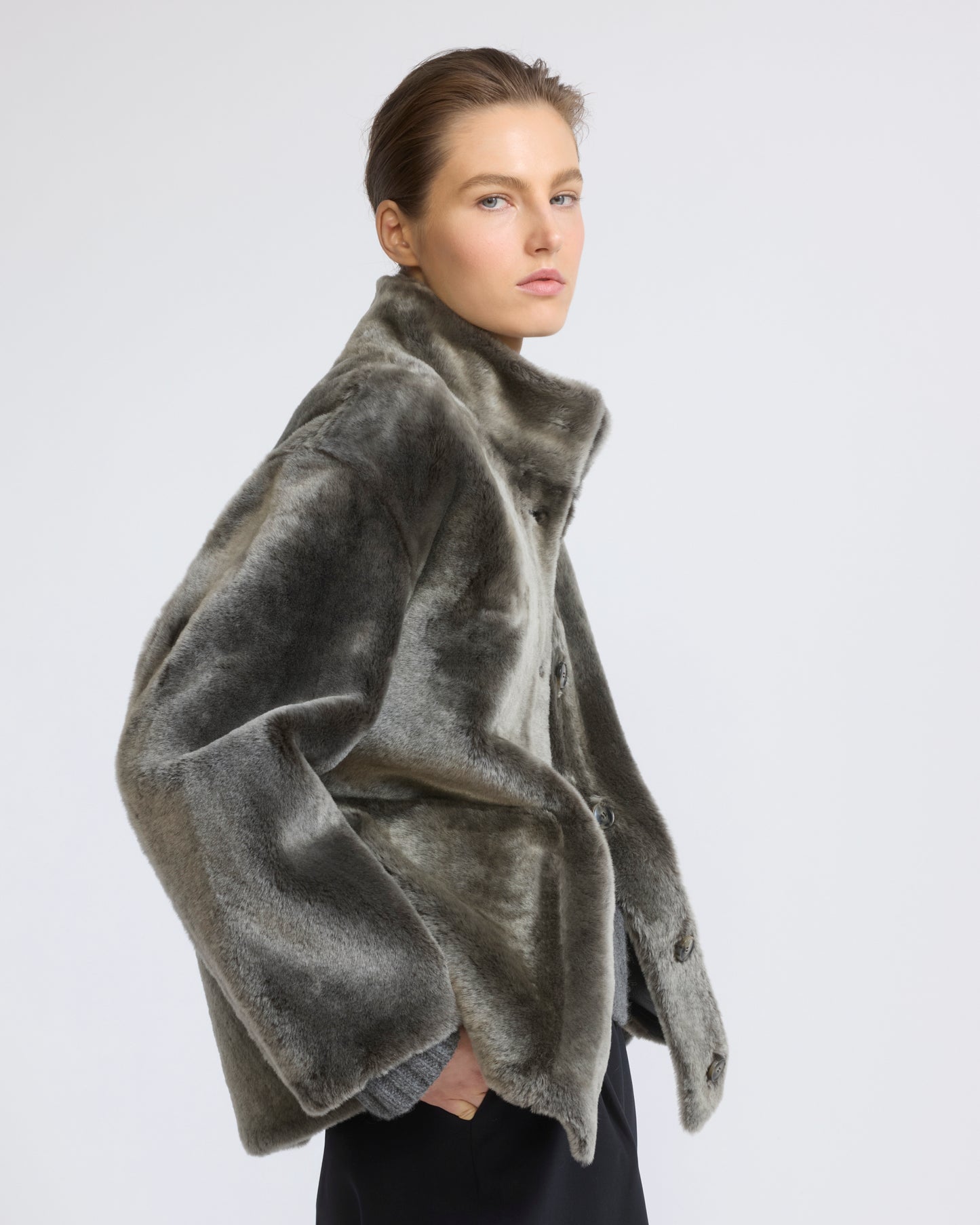Merino lambskin shearling jacket